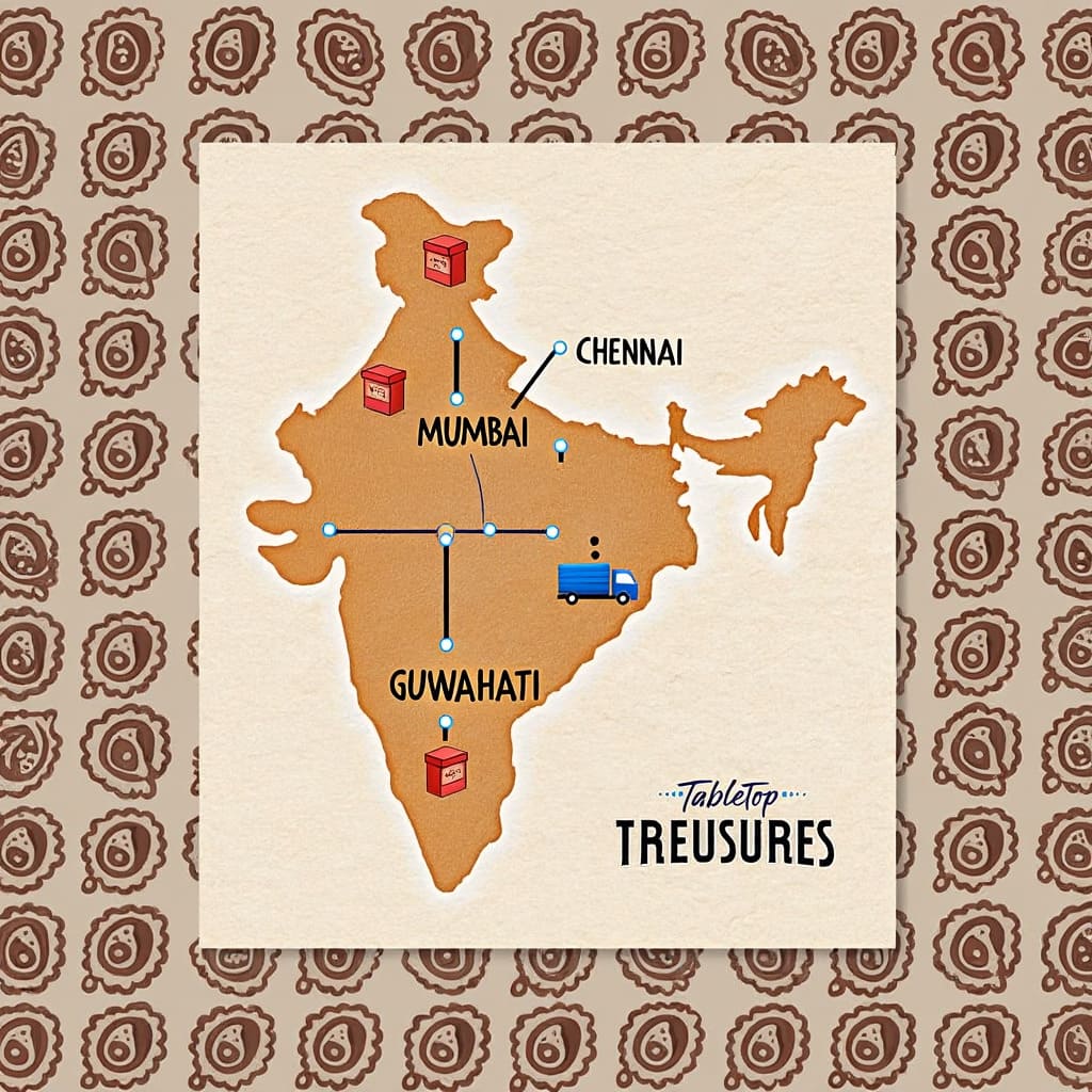 India Delivery Map